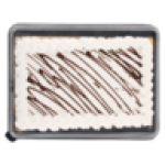 Rectangle Dessert Cake With Vanilla Topping