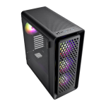 Fsp CUT593P Atx Premium Chassis Tempered Glass Side Panel - Black