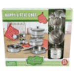 Little Chef Metal Cooking Set 23 Piece