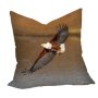 African Fish Eagle Visarend Flyby Luxury Scatter By Fanie Heymans Large