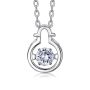 925 Sterling Silver Omega Design Necklace