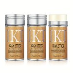 Hair Wax Stick For Wigs And Flyaways Hair Styling Gel Stick Non-greasy Styling Cream For Fly Away & Edge Control Frizz Hair