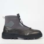 Vinchey 9 Lea Lycra Ankle Boot - Grey - Grey 11