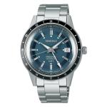 Seiko Presage Petrol Blue Style 60S Road Trip Gmt