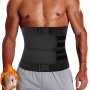 Men's Workout Waist Trainer Tummy Slimming Sheath Sauna Body Shaper Trimmer Belt Abdomen Shapewear Weight Loss Corset