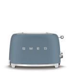 Smeg Toaster 2×2 Storm Blue Matt 50’S Style – TSF01SBMEU