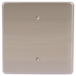 Lesco 4X4 Blank Cover Stainlesss Steel