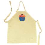 Orange Cupcake Apron
