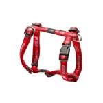 Rogz Fancy Dress Dog Classic Harness - Scooter Medium Red Bone