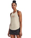 Women's Ua Breeze 2.0 Trail Tank - Stone XL