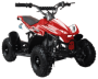 50CC 2T Econo Air Cooled 3HP MINI Quad With Rubber Wheels - Red 4-10 Years
