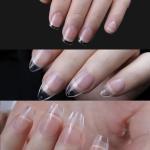 240PCS Xxs Short Almond Full Cover Soft Gel Nail Tips Press-on Fake Nail Tips Set For Short Small Nail Beds Seamless Natural Loo