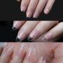 240pcs XXS Short Almond Full Cover Soft Gel Nail Tips Press-on Fake Nail Tips Set For Short Small Nail Beds Seamless Natural Look Nail