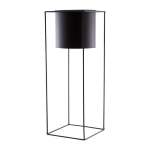 Black Metal Planter Stand - 60X22CM
