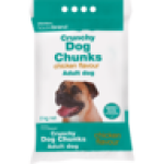 Crunchy Chicken Flavoured Adult Dog Chunks 8KG