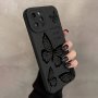 Butterfly Anti-fall And Anti-slip Mobile Phone Case Suitable For Apple Mobile Phones 11/11PRO/11PRO MAX/12/12 PRO/12PRO MAX/SE2/SE3/13/13PRO/13PRO MAX/14/14/PLUS/14PRO/14PRO Max Series Valentine's Day/easter/boyfriend/girlfriend's Various Gifts