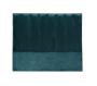 Texas Double Headboard - Emerald Green Velvet