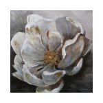 Oil Painting – Flower White A