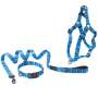 West Coast Blues ~ Collar Lead And Harness Bundle - Small