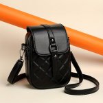 MINI Argyle Quilted Crossbody Bag Fashion Flap Mobile Phone Bag Women's Multi Layer Shoulder Purse