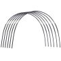 Garden Hoops Grow Tunnel Diy Plant Support Garden Stakes Greenhouse Kit