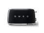 Smeg Retro 4-SLICE Toaster 1500W Black
