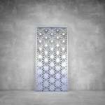 Laser Cut Screen - Design 128 - 1040 X 535 X 20 Grey Outdoor
