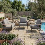 3-PIECE Outdoor Patio Lounge Set