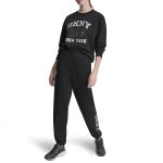 1989 Rhinestud Logo Joggers -black