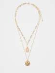 Saylor Stone Charm Necklace - 0 Gold rose