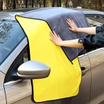 Ultra-soft Microfiber Car Wash Towel - Double-layered Thick & Absorbent Scratch-free Drying Cloth For Vehicle Detailing And Main