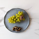 Double Hippo Plate - Grey Double Dipped