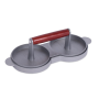 Best Double Hamburger Press - Stuffed Burger Patty Press - Non Stick Molds