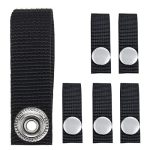 6PCS Hockey Helmet Chin Strap Detachable Helmet Replacement Strap With Single Snap Detachable Helmet Loop Ice Hockey Helmet Repl
