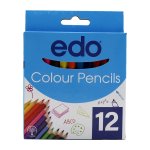 Edo Colour Pencils 12'S Short Pack Of 12