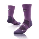 Versus Classic Active Crew Tab Plum Socks - 8-12