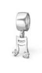 C9200 - 925 Sterling Silver Music Note European Charm Bead