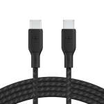 Belkin Boostcharge - Usb-c Male To Usb-c Male Braided Cable 100 Watt Power - 2 Meter Cable