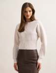 Lara Sculpted Cardigan - XL Marled Oat