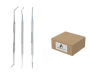 Double Ended Ingrown Toe Correction And Nail Files Set - 3 Pieces