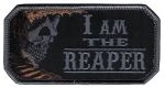 Embroidered Morale Patch - I Am The Reaper 3" X 2