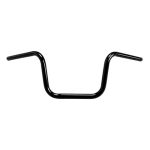 7 8" 22.2MM 8" Rise Drag Ape Hanger Handlebars Gloss Black Alloy Steel 27.95" Width Fit Harley Sportster Bobber Brat Cafe Racer