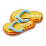 Crocs Flip Flops Jibbitz - Pool & Beach
