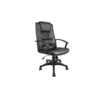 Concorde High Back Pu Leather Chair Black
