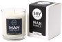 Man Candle With Sandalwood & Patchouli
