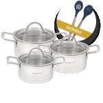 Platinum Snappy Chef 6PC Cookware Set