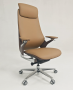 Italian Modern Lift Office Chair Brown