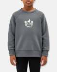 Polo Girls Asha Sports Gunmetal Sweatshirt - 13-14 Grey