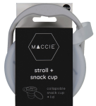 Collapsible Snack Cup+lid - Sage Green