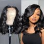 Chic Women's Mid-length Curly Wig - Invisible Full Coverage Natural Look With Breathable Synthetic Hair For Casual Attire